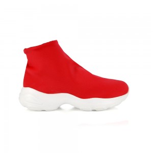 Sneakers Socks  Rosso