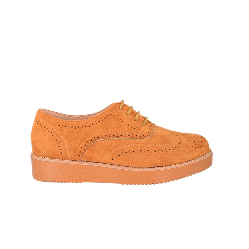 Oxford Suede Δετό  Cuoio  SPECIAL PRICE