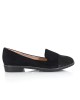 loafers Suede με τρουκ λεπτομέρειες στη σόλα Black  NEW IN