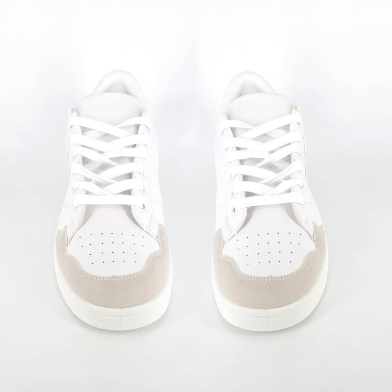 Ανδρικό δετό  Sneakers White  NEW IN