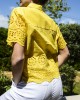 Γυναικείο Πουκάμισο Με Σχέδιο  Yellow  NEW IN