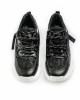  Γυναικείο Sneakers Δετό με Μεταλλικές  Λεπτομέρειες  Black  ΓΥΝΑΙΚΕΙΑ ΥΠΟΔΗΜΑΤΑ