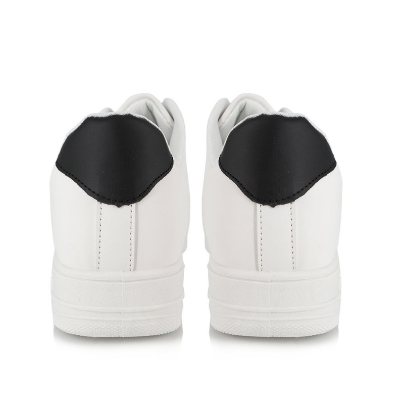 Sneakers  Δίπατο με κορδόνια WHITEBLACK NEW IN