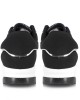 Γυναικείο Sneakers Δετό με Συνδυασμό Υλικών Black  NEW IN